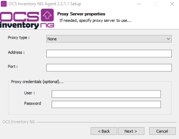 Proxy properties