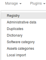 Registry manage access